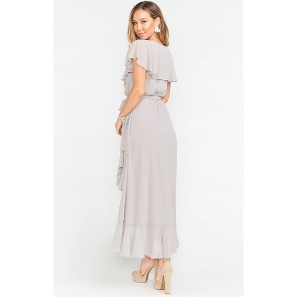 NWT5 Show Me Your Mumu Jess Ruffle Midi Dress - Picture 3 of 8